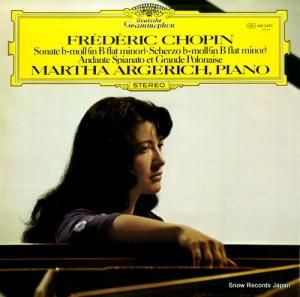 マルタ・アルゲリッチ - 葬送行進曲/アルゲリッチ、ショパン・リサイタル第2集 - MG2491