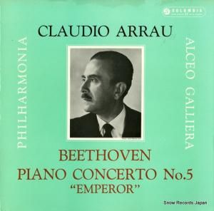 クラウディオ・アラウ - beethoven; piano concerto no.5 "emperor" - 33CX1653