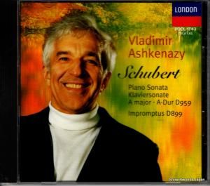 CD: ヴラディーミル・アシュケナージ - シューベルト:4つの即興曲/ピアノ・ソナタ第20番 - POCL-1743