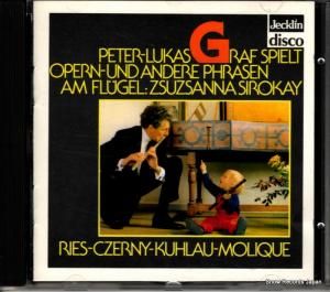 CD: ペーター=ルーカス・グラーフ - opern-und andere phrasen - JECKLIN-DISCO577-2 / JD-577