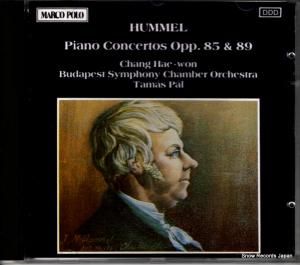 CD: ޡ塦ѥ - hummel; piano concertos opp.85 & 89 - 8.223107
