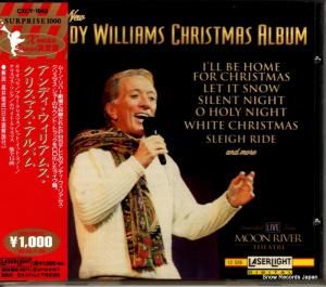 CD: アンディ・ウィリアムス - クリスマス・アルバム - CXCY-1043 / 12326