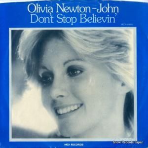 オリビア・ニュートン・ジョン - don't stop believin' - MCA-40600