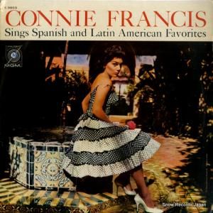 コニー・フランシス sings spanish & latin american favorites E3853
