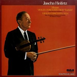 ヤッシャ・ハイフェッツ モーツァルト:ヴァイオリン協奏曲第5番「トルコ風」&第4番 RX-2371