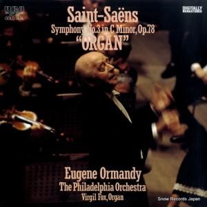 ユージン・オーマンディ サン=サーンス:交響曲第3番「オルガン」 12R-1034
