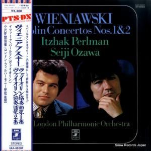 イツァーク・パールマン ヴィエニアフスキー:ヴァイオリン協奏曲第1番&2番 EAA-85007