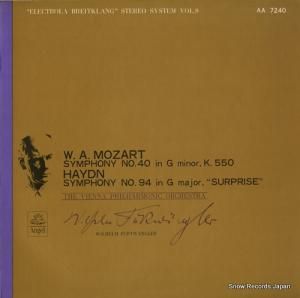 ヴィルヘルム・フルトヴェングラー モーツァルト 交響曲第40番 ト短調 AA-7240