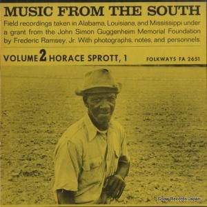 ホレイス・スプロット music from the south volume 2: horace sprott, 1 FA2651