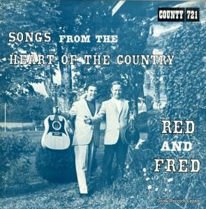 レッド・レクター&フレッド・スミス songs from the heart of the country COUNTY721