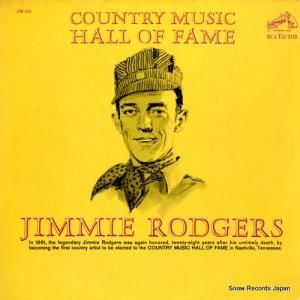 ジミー・ロジャース country music hall of fame LPM2531