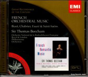 CD: トーマス・ビーチャム - french orchestral music - 094637998526
