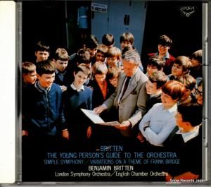 CD: ベンジャミン・ブリテン - 青少年のための管弦楽入門 - KICC8255