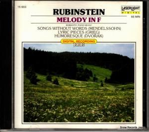 CD: ɡ͡ - rubinstein; melody in f - 15603