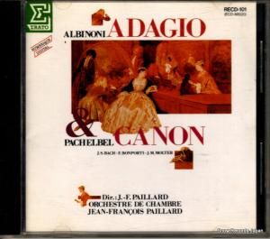 CD: ジャン=フランソワ・パイヤール - アルビノーニのアダージョ&パッヘルベルのカノン - RECD-101