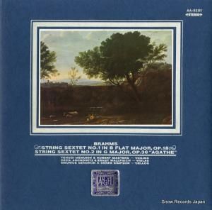 V/A - ブラームス:弦楽六重奏曲第1番、2番「アガーテ」 - AA-9281