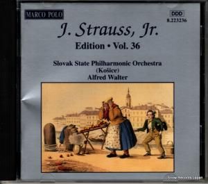 CD: アルフレート・ヴァルター - j.strauss, jr.; edition vol.36 - 8.223236