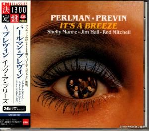 CD: パールマン&プレヴィン - イッツ・ア・ブリーズ - TOCE-13335