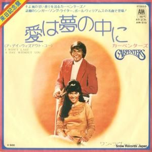 カーペンターズ - 愛は夢の中に - AM-215