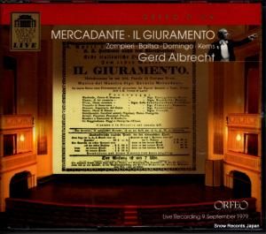 CD: ȡ֥ҥ - mercadante; il giuramento - C6800621