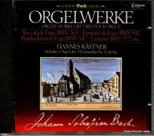 CD: ハンネス・ケストナー - bach; orgelwerke - 10035