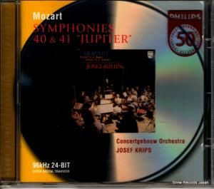 CD: 衼աåץ - mozart; symphonies 40 & 41 "jupiter" - 464721-2