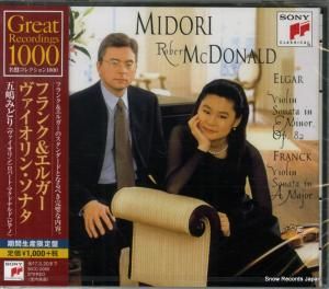 CD: 五嶋みどり - フランク&エルガー:ヴァイオリン・ソナタ - SICC2060