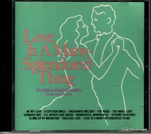 CD: THE STARRY NIGHT ORCHESTRA - love is a many splendored thing - 1CD8205