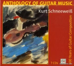 CD: KURT SCHNEEWEISS - anthology of guitar music - 74321516452