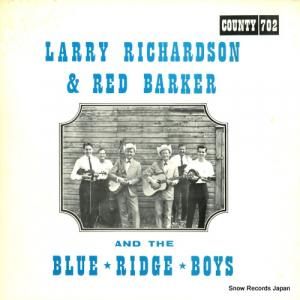 ꡼㡼ɥåɡС larry richardson & red barker and the blue ridge boys COUNTY702