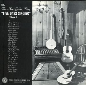 THE NEW GOLDEN RING five days singing vol.1 FSI-41