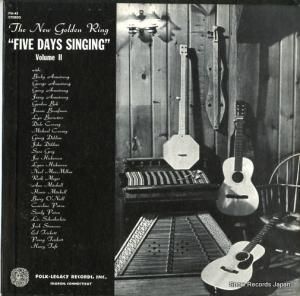 THE NEW GOLDEN RING five days singing vol.2 FSI-42