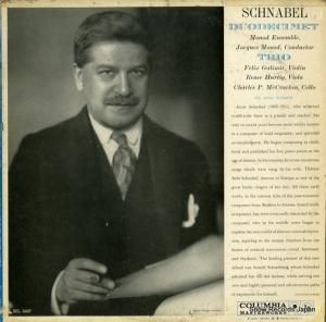 ジャック・モノー schnabel; duodecimet/trio ML5447