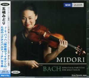 CD: 五嶋みどり - バッハ:「無伴奏ヴァイオリンのためのソナタとパルティータ」全6曲 - ONYX4123