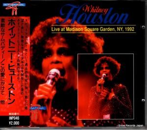 CD: ホイットニー・ヒューストン - ライブ・アット・マディソン・スクエア・ガーデン1992 - INP-046