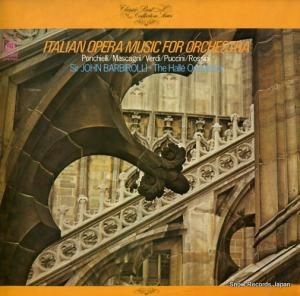ジョン・バルビローリ イタリア歌劇管弦楽名曲集 UDL-3102-Y