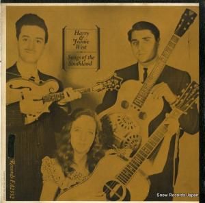 HARRY AND JEANIE WEST songs of the southland FA2352
