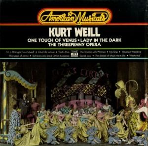 クルト・ワイル one touch of venus/lady in the dark/the threepenny opera STL-AM10