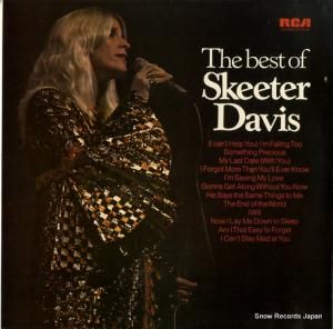 スキーター・デイヴィス the best of skeeter davis LSA3153
