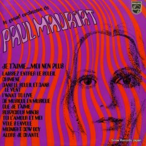 ポール・モーリア je t'aime...moi non plus 849.509BY