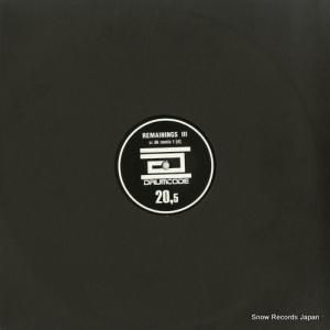 ࡦ٥䡼 remainings iii DC20.5