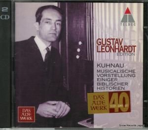 CD: グスタフ・レオンハルト - kuhnau; musicalische vorstellung einiger biblischer historien - 3984-21763-2