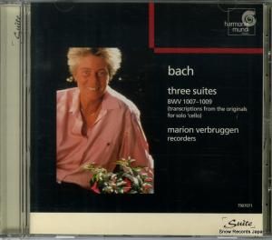 CD: MARION VERBRUGGEN - bach; three suites bwv 1007-1009 - HMT7907071