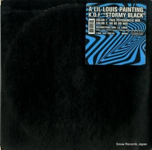 K.O.F. / A LIL' LOUIS PAINTING - stormy black - KNG-60