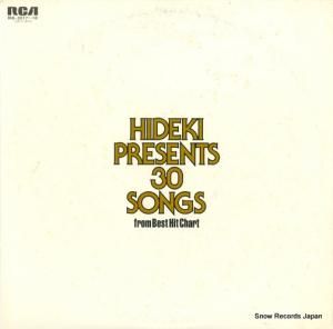 西城秀樹 - hideki presents 30 songs from best hit chart - RHL-3017
