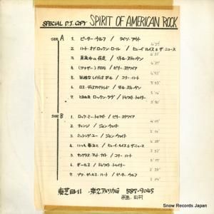 V/A spirit of american rock / special d.j. copy PRP-8261