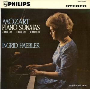 イングリット・ヘブラー モーツァルト:ピアノ・ソナタ選集(i) SFL-7750