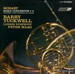 Х꡼å mozart; horn concertos 1-4 CS6403