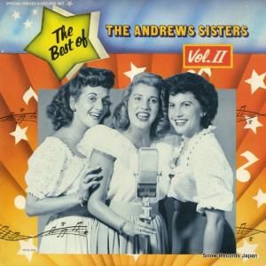 ɥ塼 the best of the andrews sisters vol.2 MCA2-4093