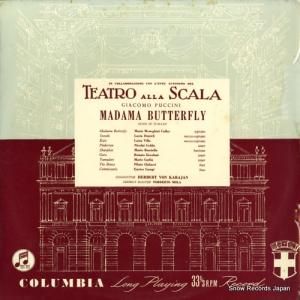 ヘルベルト・フォン・カラヤン puccini; madama butterfly 33CX1296